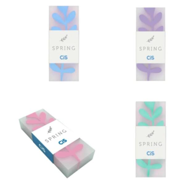 Imagem de Borracha Spring Floral Tom Pastel - CiS