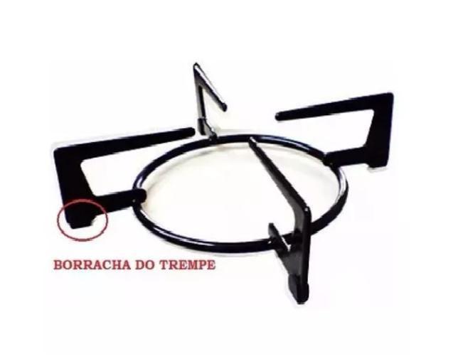 Imagem de Borracha Trempe Grade Fogão Cooktop Fischer 4 Peças