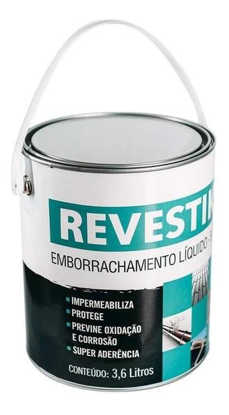 Imagem de Borracha Vedação Líquida Impermeabilizante 3,6lt Revestik Br