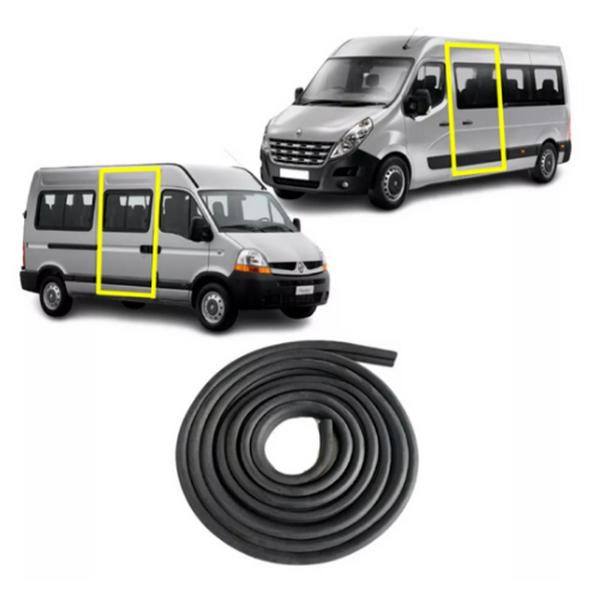 Imagem de Borracha Vedação Porta Central Renault Master 2002 A 2019