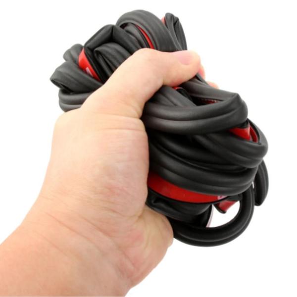 Borracha Vedaçao Universal Porta Automotivo Carro Moto 5 M - Geober Imagem de Borracha Vedaçao Universal Porta Automotivo Carro Moto 5 M