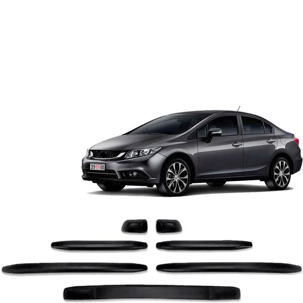 Imagem de BorrachÃO Parachoque Honda Civic 2010 A 2014 Auto Colante