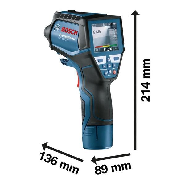 Imagem de Bosch Termômetro Infravermelho Gis1000C A 1000 ºc Bluetooth