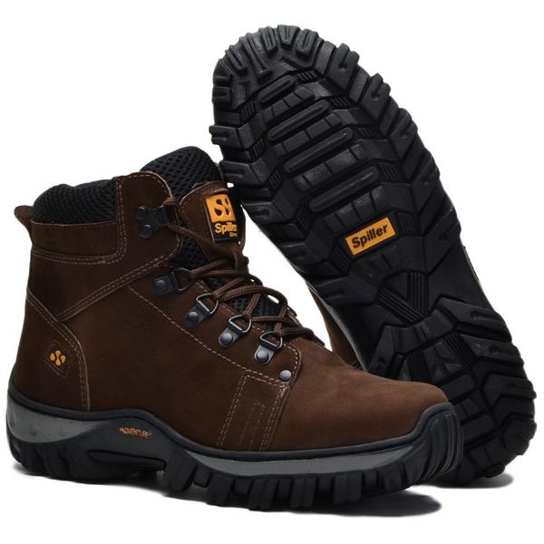 Imagem de Bota Adventure Coturno Masculino Trail Spiller Shoes - Marrom