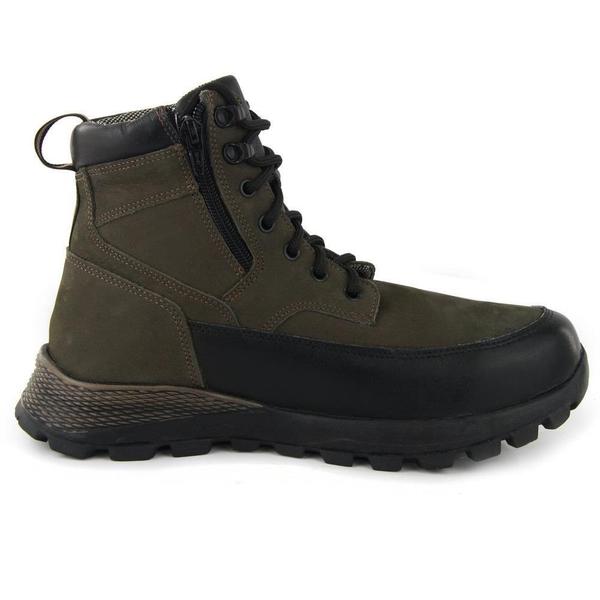 Imagem de Bota Adventure Couro Masculina Cano Alto Conforto Trekking