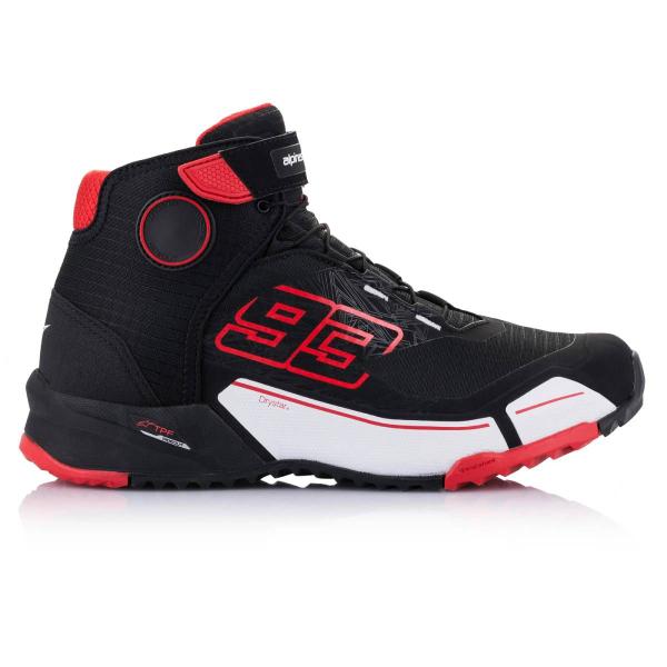 Imagem de Bota Alpinestars MM93 CRX Drystar Preto/Vermelho/Branco