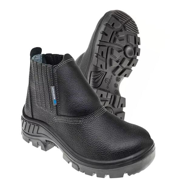 Bota Botina Tenis Segurança Elastico Marluvas 95b19 Bico Pvc Imagem de Bota Botina Tenis Segurança Elastico Marluvas 95b19 Bico Pvc