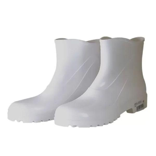 Imagem de Bota Bracol de PVC 16cm Com Forro N39 Branco CA37456