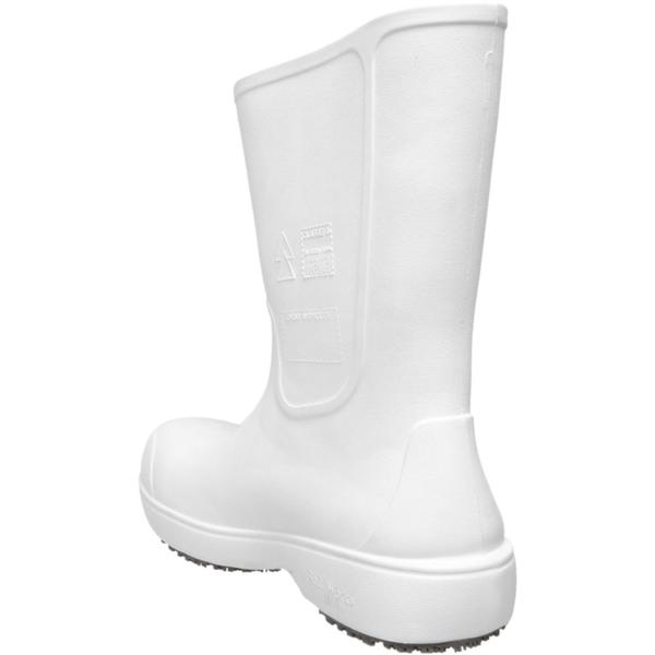 Imagem de Bota Cano Alto Acqua Foot Bico Composite Branco Antiderrapante Confortavel Açougue Ca