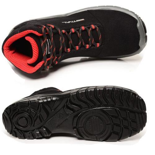 Imagem de Bota Cano Alto Energy Preto/Vermelho N.º44