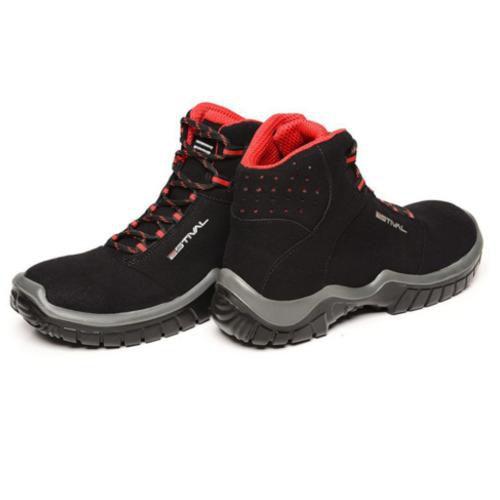 Imagem de Bota Cano Alto Energy Preto/Vermelho N.º44