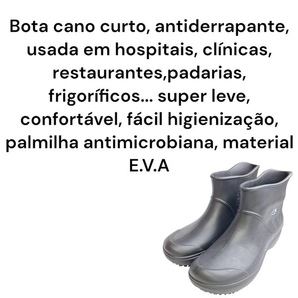 Imagem de Bota cano curto antiderrapante bb85 bota segurança profissional