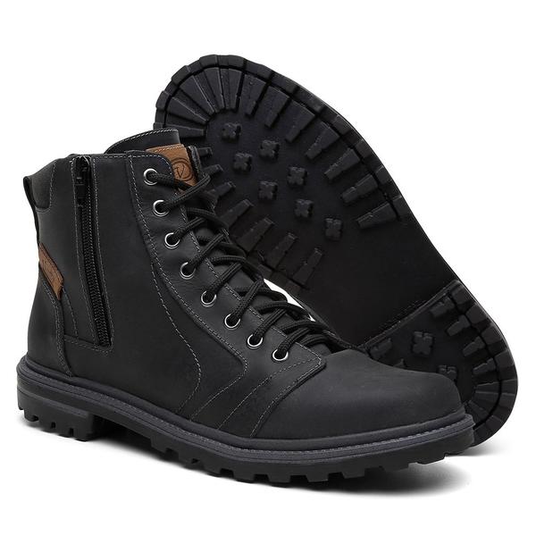 Bota Coturno Botinas Para Trabalho Na RoÃ§a Boots Bota Para