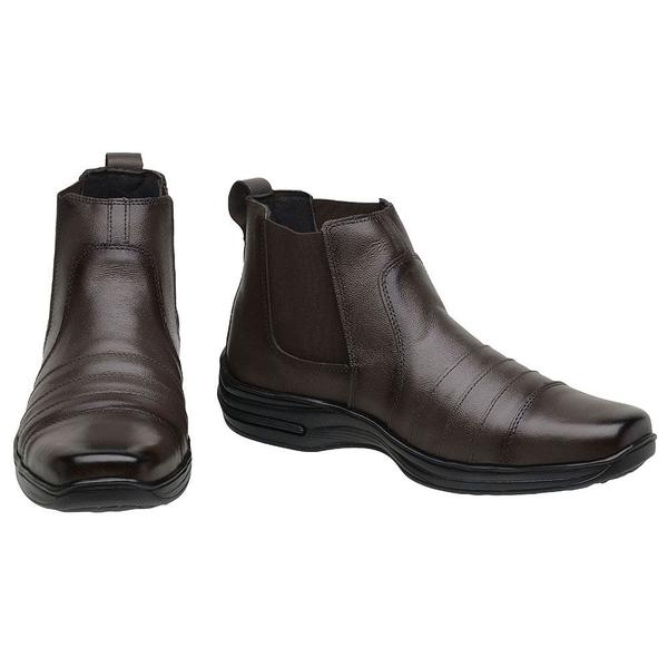 Imagem de Bota Coturno Casual Masculino Adventure Cano Baixo Moderno + Carteira