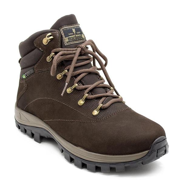 Imagem de Bota Coturno Masculino Cano Curto Macboot Sumauma Café