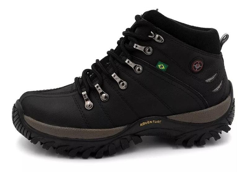 Imagem de Bota Coturno Masculino Motociclista Trilha Trekking Radical Confortável