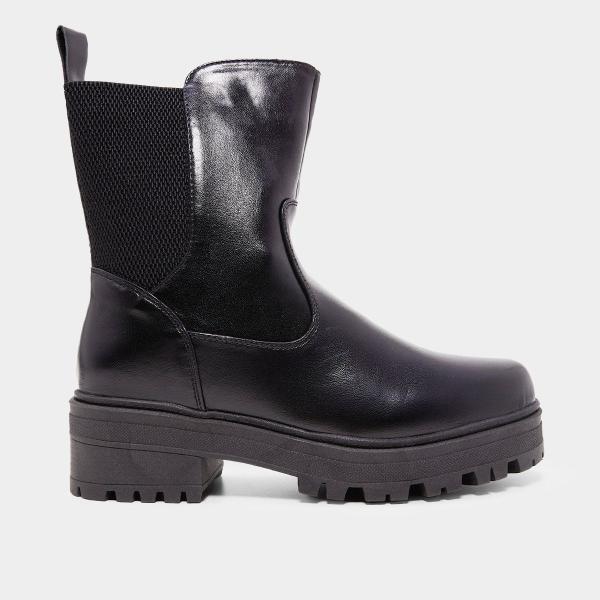 Bota Coturno Mooncity Feminina Bota Coturno Mooncity Feminina