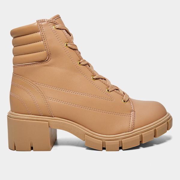 Bota Coturno Tratorada Feminina - Moleca Bota Coturno Tratorada Feminina - Moleca