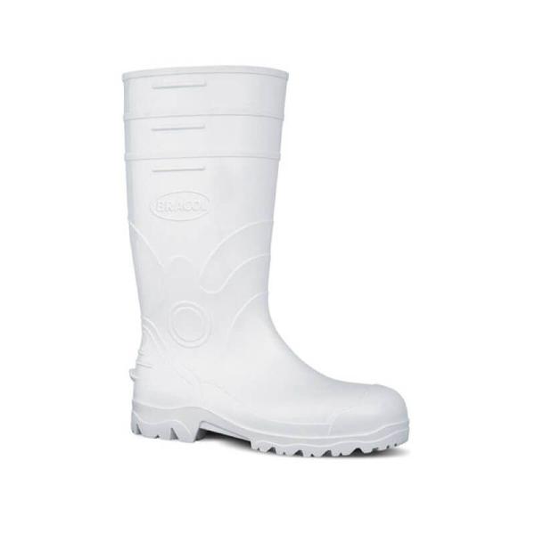 Imagem de Bota de borracha PVC 43 Branca Bracol