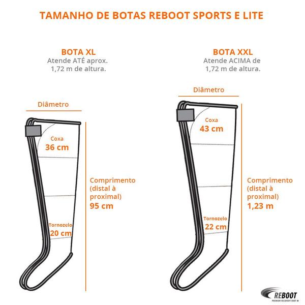 Imagem de Bota De Compressão Recovery Reboot Lite XL