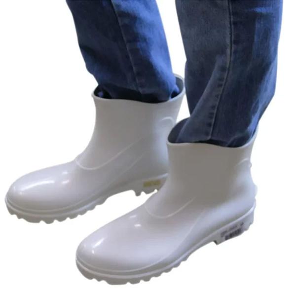 Imagem de Bota de PVC 16cm com Forro N40 Branco CA37456 Bracol