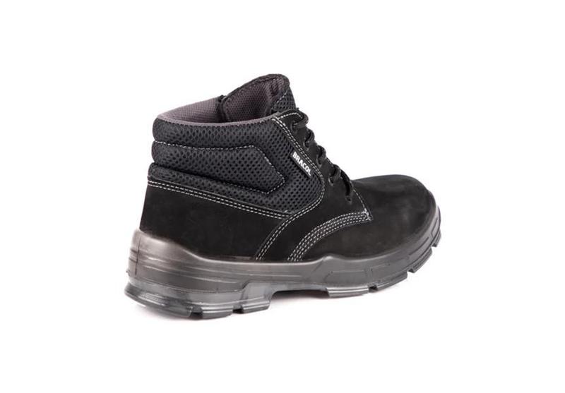 Imagem de Bota de segurança bracol preto nobuck bico pvc bae