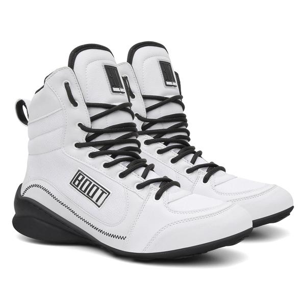 Imagem de Bota de Treino Masculino Boot Training Boxe Luta Mma Musculação Bodybuilder