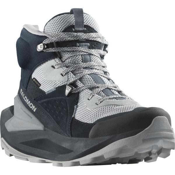 Imagem de Bota de Trilha Feminina Salomon Elixir Mid GTX Gore-Tex Preto