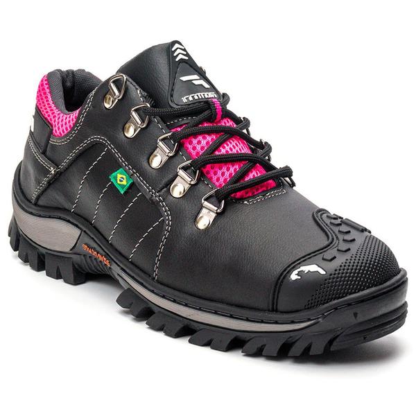 Imagem de Bota Feminina Adventure Trilhas Bota Cano Curto Trekking  Coturno Feminino