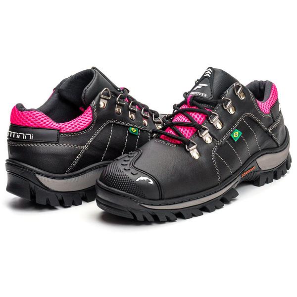 Imagem de Bota Feminina Adventure Trilhas Bota Cano Curto Trekking  Coturno Feminino