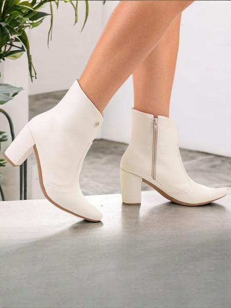 Bota Feminina Cano Bota Cano Curto Salto Cm Bota Feminina Cano - Main Image