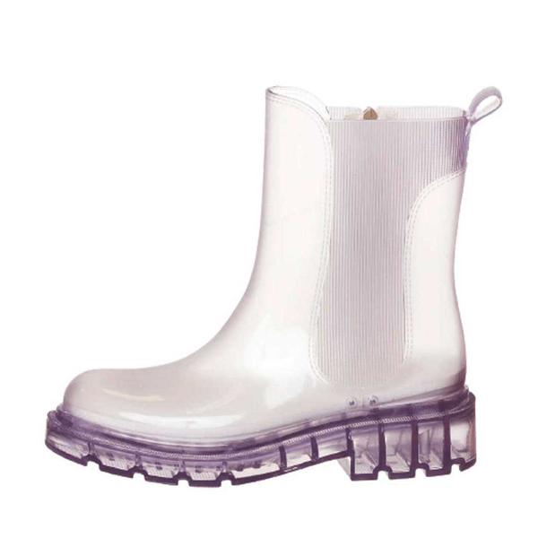 Bota Transparente Feminina Galocha Transparente 38 Bota Galocha