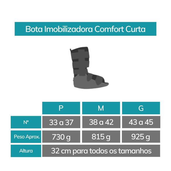 Imagem de Bota Imobilizadora Comfort Curta Hidrolight