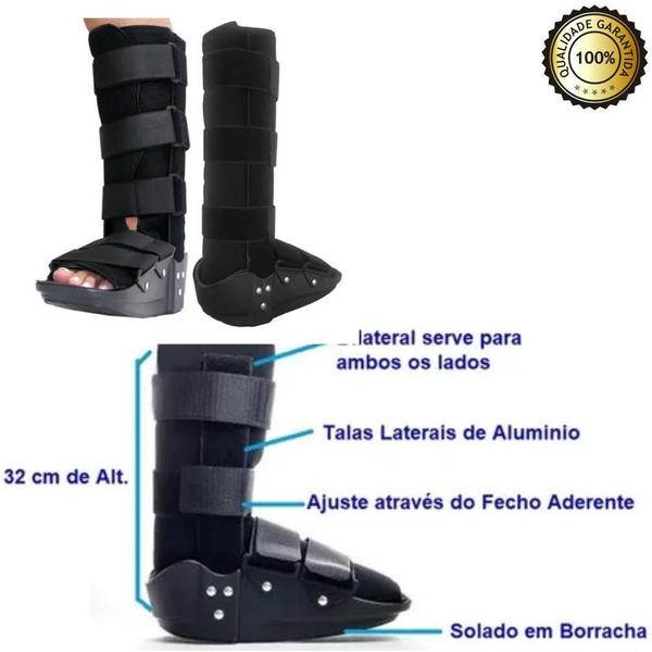 Imagem de Bota Imobilizadora Robocop Curta Take Care Pós Cirurgica M