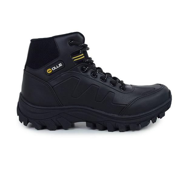 Imagem de Bota Masculina Ollie Trekking Monttana Preta - 400