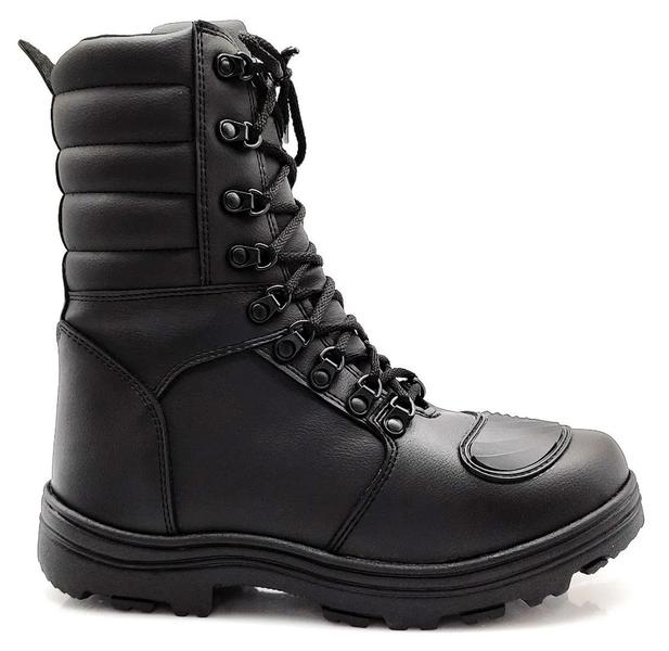 Imagem de Bota Militar Masculino Feminino Cano Alto TaticoCoturno