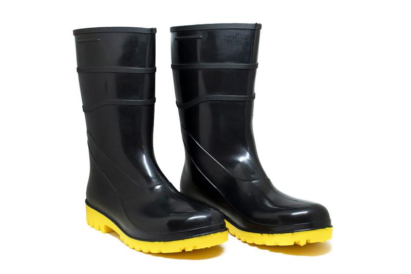 Imagem de Bota Motociclista Pvc Bpc Acqua Flex Preta Cano Curto Bracol