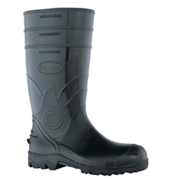 Imagem de Bota Pvc Cano Longo 38,5cm Preta N.34 Bracol