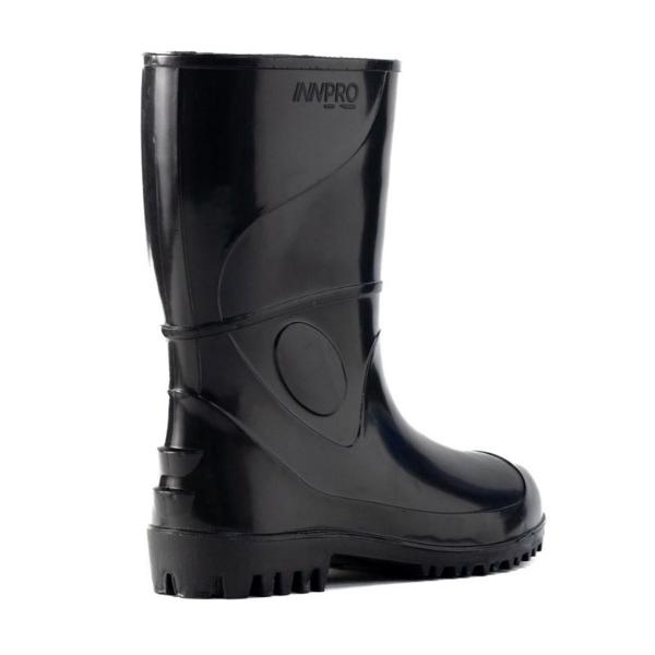 Imagem de Bota PVC Cano Medio Innpro Work Antiderrapante CA 36025 - Preto