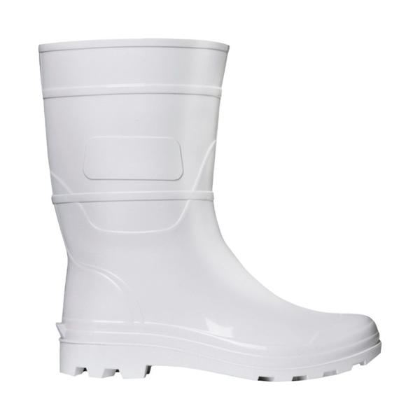 Imagem de Bota Pvc Com Forro Branca Numero 42 Crival