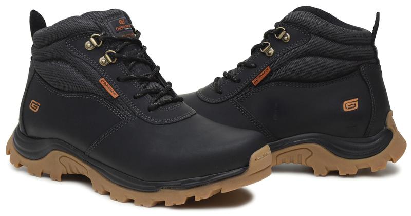 Imagem de Bota Segurança Adventure EPI CA Gogowear ref  :  X-Terra cor Embor Preto