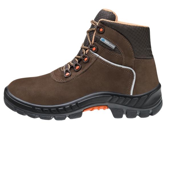 Bota Segurança Botina Epi Nobuck Marluvas Premier 75bpr29 Bp Imagem de Bota Segurança Botina Epi Nobuck Marluvas Premier 75bpr29 Bp