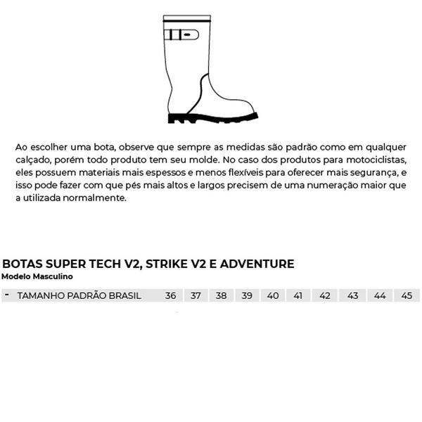 Imagem de Bota Texx Strike V2 Masculina Preto