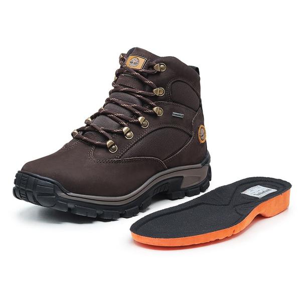 Imagem de Bota Timberland Masculino Cano Médio Couro Legitimo