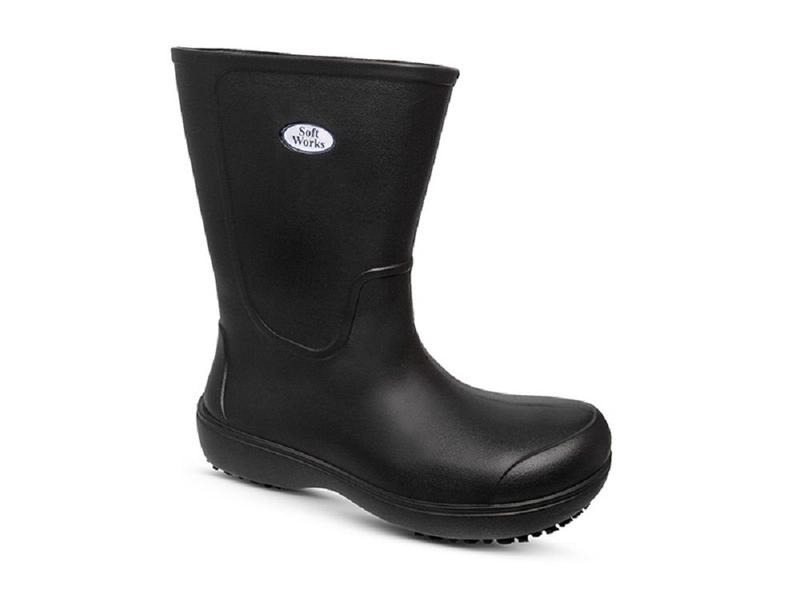 Imagem de Bota works acqua foot antiderrapante bb87 sb preto ca 42632