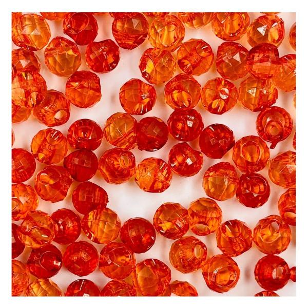 Botão Bola Facetada 12mm 100pçs Vermelho Transparente 100g - Macall Imagem de Botão Bola Facetada 12mm 100pçs Vermelho Transparente 100g
