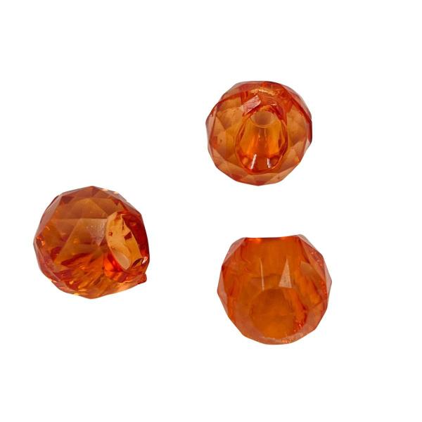 Botão Bola Facetada 12mm 100pçs Vermelho Transparente 100g - Macall Imagem de Botão Bola Facetada 12mm 100pçs Vermelho Transparente 100g