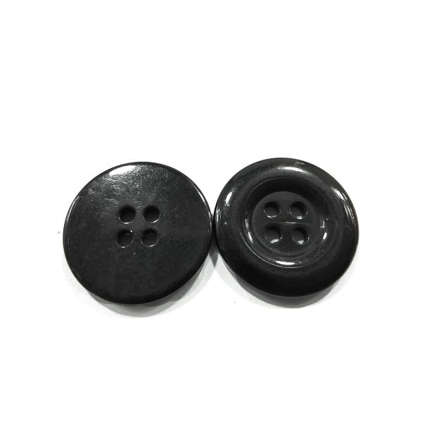 Imagem de Botão Costura Alfaiataria Blazer Preto 25mm 4 Furos