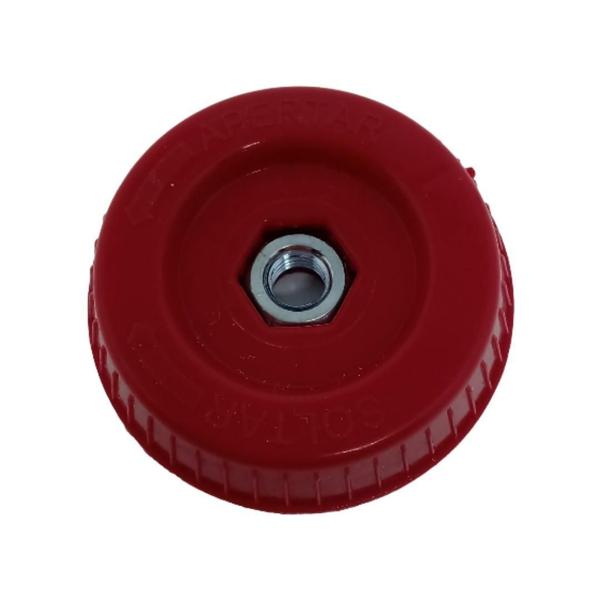 Imagem de Botão Da Hélice Vermelho Com Porca Do Ventilador Mondial