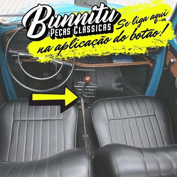 Imagem de Botão do Freio de Mão Preto VW Fusca Karmann Ghia TC TL Variant